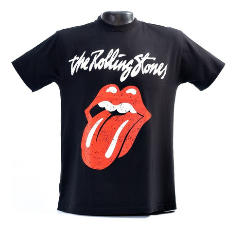 Imagen 1 de 2 de Franela Rock The Rolling Stones Unisex Algodón
