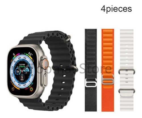 Set De Correas Para Apple Watch Iwatch Ultra Ocean Alpine Ba