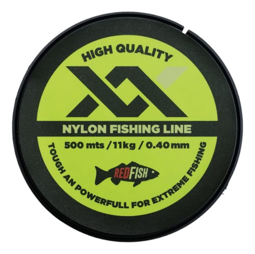 Bobina Nylon Tanza Red Fish 500mts Pesca 0.40mm