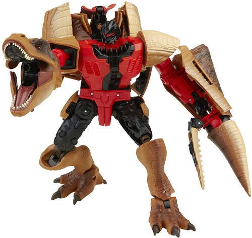 Figura Transformers Generacions Jurassic Park Rex & Autobot