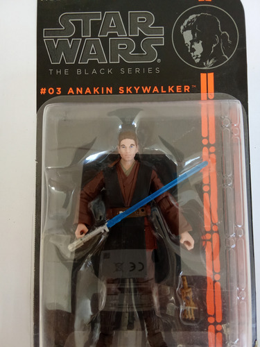 Anakin Skywalker- Star Wars Black Series No. 3 Escala 3.75 (Usado)