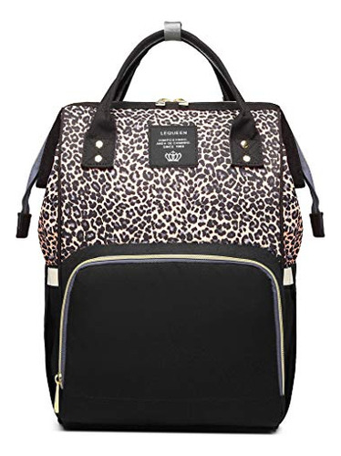 Bolsos Para Pañales Con Estampado De Leopardo Bolsos Para Pa