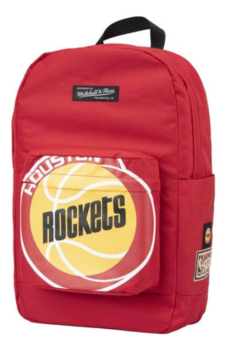 Mochilas Unisex Nfl Backpack Casual Color Rojo/amarillo Diseño De La Tela Textil