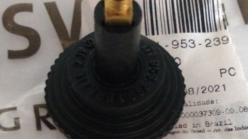 Imagem 2 de 3 de Botão Pisca Alerta Painel Fusca Kombi Brasília Original Vw