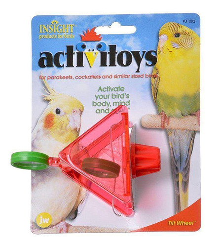Jw Pet Company Activitoy - Rueda Inclinable Para Pájaros, . Color