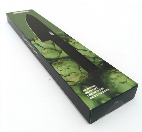 Cuchillo de chef Sigg, color negro