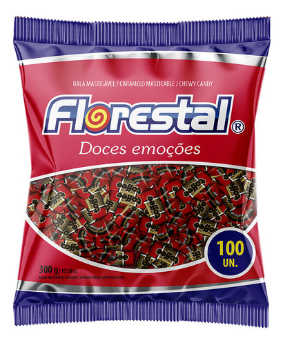 Caramelo Masticable Forestal Toffee 100 Unidades 3g