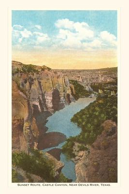 Libro Vintage Journal Castle Canyon, Devil's River, Texas...