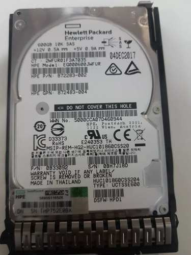 Disco rígido interno HP Enterprise EG000600JWFUR 600GB