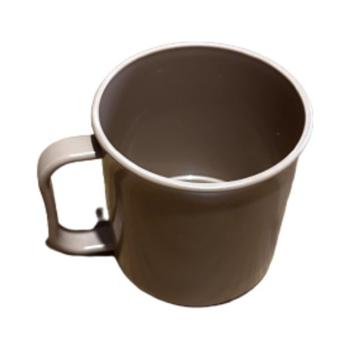 Taza Tarro De Plástico Beige 390 Ml 24 Piezas