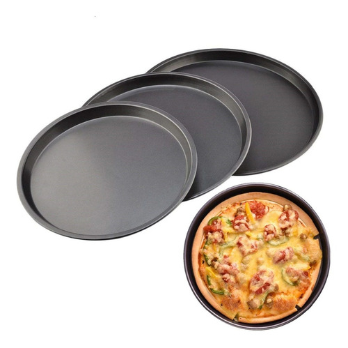 Asadera Para Pizza De Teflón Antiadherente 31cm.