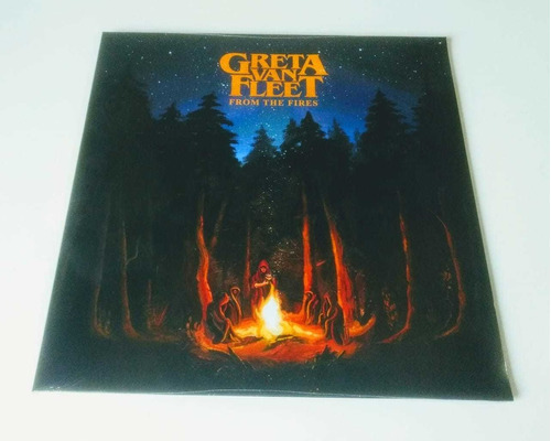 Lp Greta Van Fleet From The Fires 180g Anthem Black Smoke