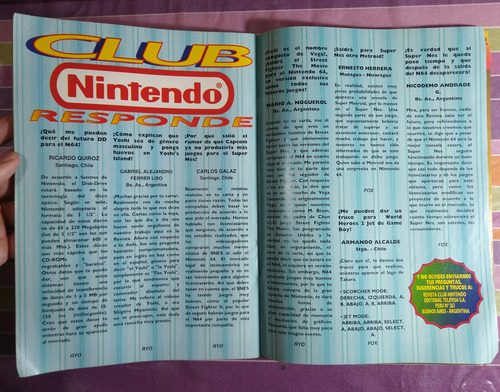 Revista Club Nintendo N°47 - Muy Buen Estado (Usado)