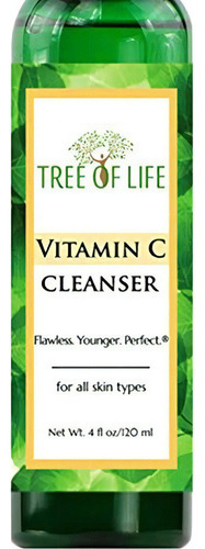 Tree Of Life. Limpiador Facial Con Vitamina C Y Vitamina E. Tipo de piel Grasa