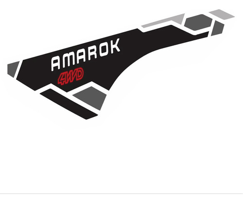 Kit Calcos Amarok - Darkside 2022