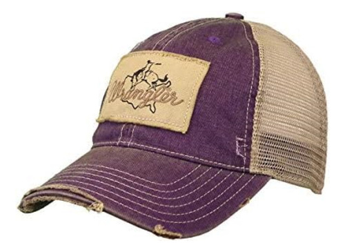 Wrangler Gorra Sarga 6 Paneles Mujer, Malla Trasera, Color