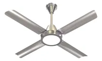 Comprar Ventilador De Techo Severbon Acero Inox Fusion Led C\u002Fcontrol Cantidad De Aspas 4 Estructura Plateado Aspas Acero Inoxidable Diámetro 1.2 M Frecuencia 50hz Material De Las Aspas Acero Inoxidable