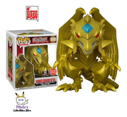 Funko Pop Animation The Winged Dragon Of Ra 1098 Gamestop