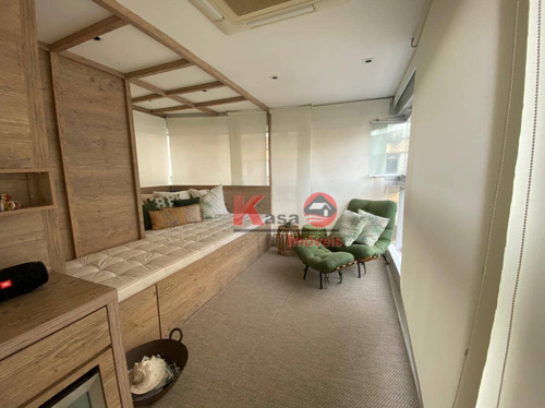 Imagem 3 de 30 de Apartamento Garden Com 3 Dormitórios À Venda, 288 M² Por R$ 2.650.000,00 - Aparecida - Santos/sp - Gd0005