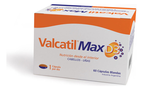 Valcatil Max D3 Capsulas X 60