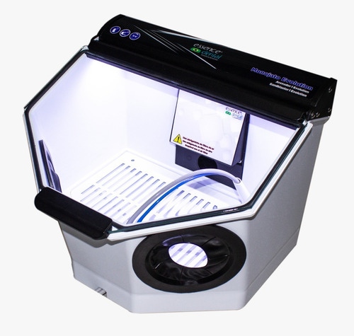 Maquina Jato De Areia Vidro Monojato Jateamento Vh Led C/luz