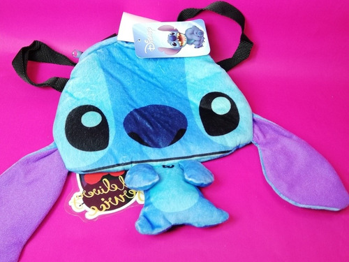Disney Stitch Bolsa De Peluche Shoulderbag 16 Cm 