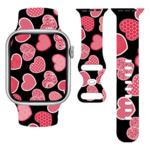 Banda De Reloj De Día De San Valentín Compatible Con Apple W