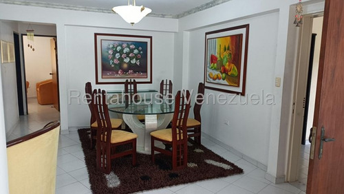 Apartamento En Venta En Los Mangos Valencia Mm Carabobo Amoblado, Equipado Pozo Y Planta