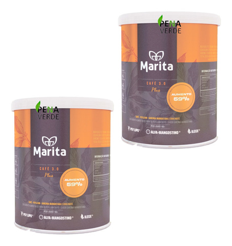 Kit 2 Latas Café 3.0 Plus 100g Efeito Controla Hipertensão