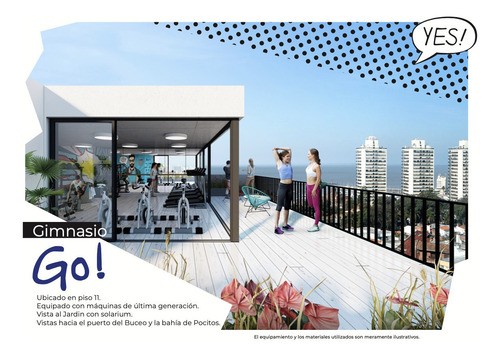 Imagen 10 de 19 de Venta Apartamento Monoambiente Pocitos - Edificio Yes!