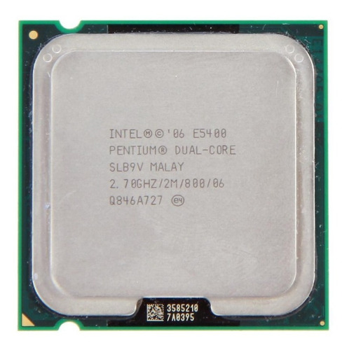 Procesador Intel Dual Core E5400 2,7ghz 2m 800 Socket 775