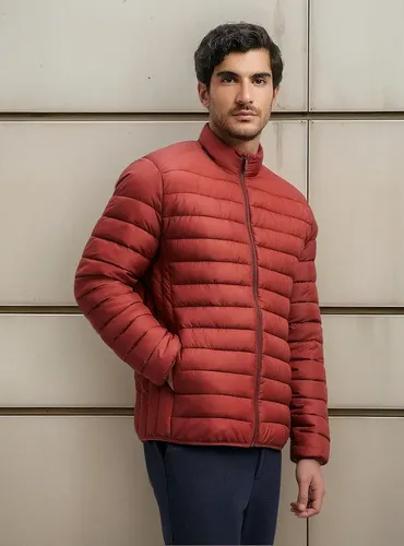 MLB 5262148398 Jaqueta Basica Masculina Puffer Matelass Hering JM