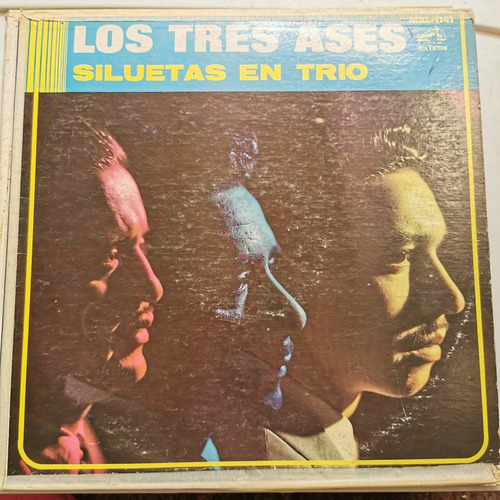 Disco Lp:los Tres Ases- Siluetas En Trio,p