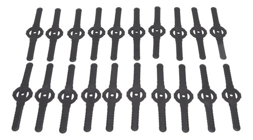 20 Cuchillas De Plástico Para Cortacésped Eléctrico Para Jar