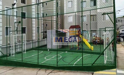 Apartamento Com 2 Dormitórios À Venda, 49 M² Por R$ 185.000 - Loteamento Parque São Martinho - Campinas/sp - Ap4693