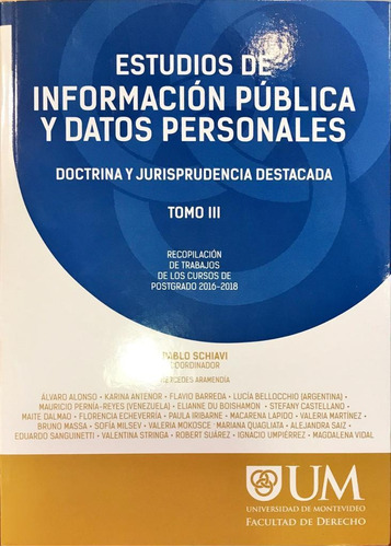 Estudios De Información Pública Y Datos Personales T 3