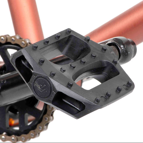 Imagen 7 de 7 de Pedales Para Bicicleta Bmx De Plástico 1/2 Con Reflejante