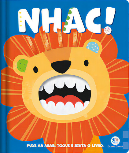 Livro Toque e sinta Nhac! de Make Believe Ideas edição 1 capa mole em português 2023 Editora Ciranda Cultural