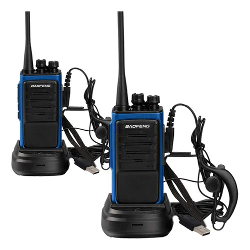 Kit X2 Handy Baofeng 888s Max Radio 16 Canales Uhf Bateria C