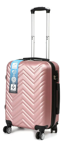 Valija Rigida Rosa Carry  On 20 Pulgadas - Atoz Garantia