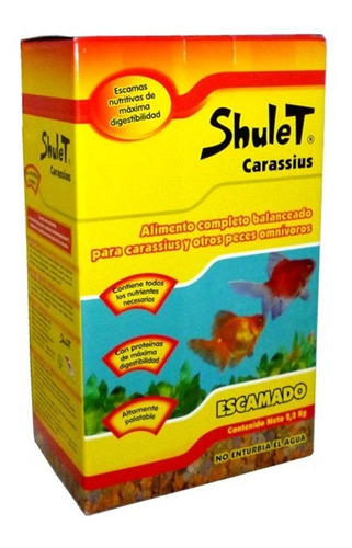 Shulet Carassius 2.2 Kg Para Peces Escamado Para Agua Fría