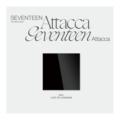 Seventeen Seventeen 9th Mini Album Attacca (op.2) Import Cd