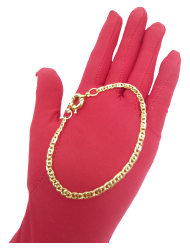 Pulsera Juliana  C636 Enchapada En Oro 18 K Calidad Premium