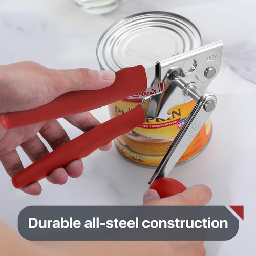 Abrelatas Comercial, Abrelatas De Manivela Manual Resistente