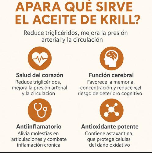 Aceite Krill Sin Sabor