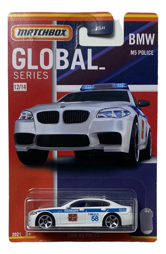 Matchbox Global Series 12/14 - Bmw M5 Police