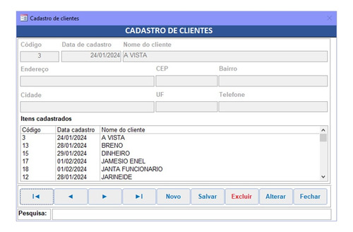 Sistema Comercial Integrado - Scl 2024