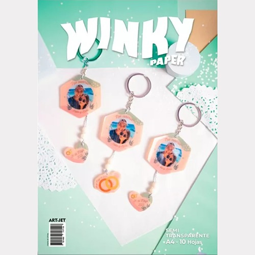 Winky Paper - Semi Transparente - Art Jet® - A4 X 10 Hojas