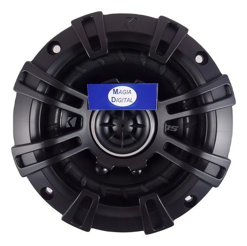 Alto-falante Kicker 43dsc404 120 watts 2 vias e 4 polegadas para carro, cor preta