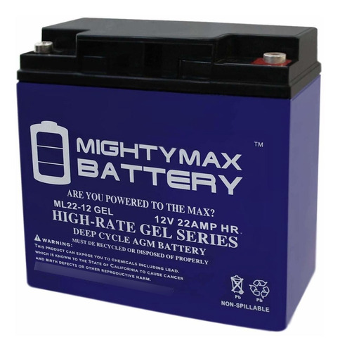 Ah Bateria Gel Para Bmw Rgs Mighty Max Producto